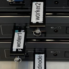 four nodes cluster